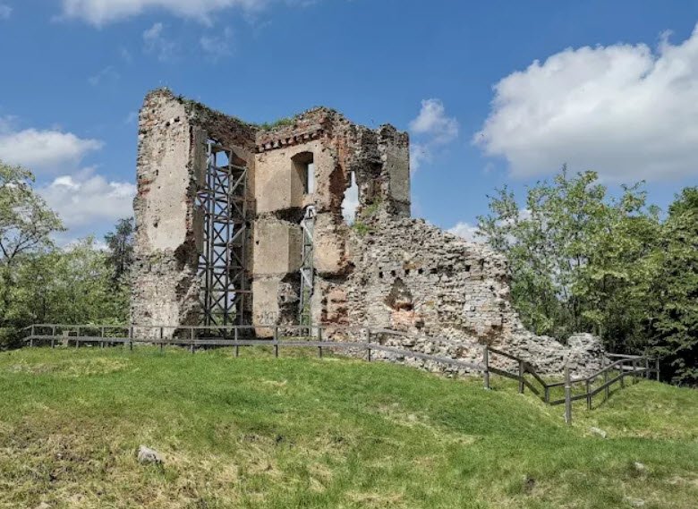 The ruins of the castle in Bodzentyn, Bodzentyn, Poland, Poland